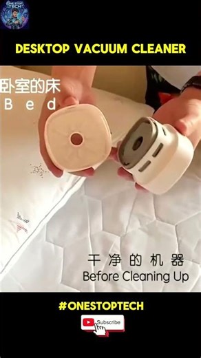 Can This Tiny Gadget Really Clean Your Desk in Seconds?