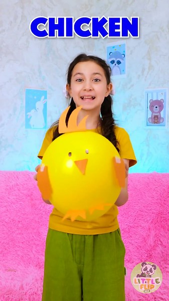 🐔 Let's Create Balloon Animals TOGETHER!🎈🤩 #kids #play