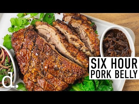 Six Hour Slow Roast Pork Belly | Sunday Lunch