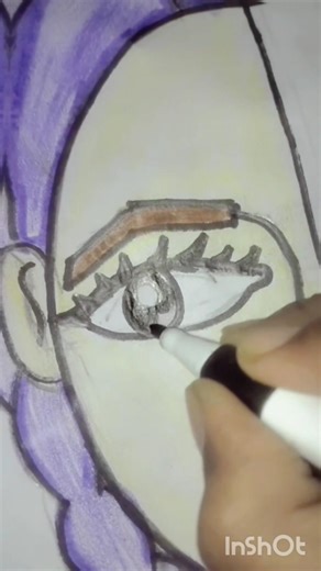 Crayon v/s marker colour ✨