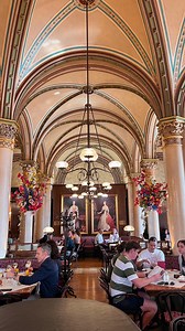 Vienna 🇦🇹 on Instagram: "There are coffeehouses and there’s @cafecentralwien. ☕️ Who visited this beautiful cafe already? 😍 Sigmund Freud and Leon Trotsky are among the famous patrons of Café Central through the years. Established in 1876, it’s still considered the grandest of Vienna’s historic coffee shops. Tours, Tickets & Blog ↓ www.myviennaaustria.at #vienna_austria #photographer #sunny #culture #spring #city #traveltips #travel #architecture #love #flowers #art #vacation #urban #photo #c