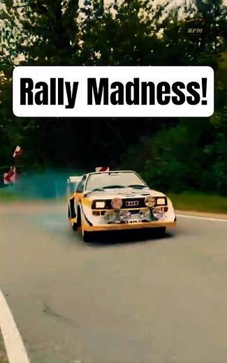 Epic Rally Corners! Audi Sport Quattro S1 Leads the Charge