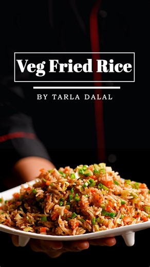 Recipe link: https://www.tarladalal.com/veg-fried-rice-vegetable-chinese-fried-rice-2165r veg fried rice | vegetable Chinese fried rice | Indian style Chinese fried rice | Tarla Dalal