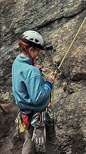 Tying Off a Tube-Style Belay: a Typical UK Method