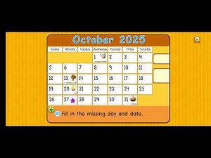 Starfall calendars: October, 27, 2025