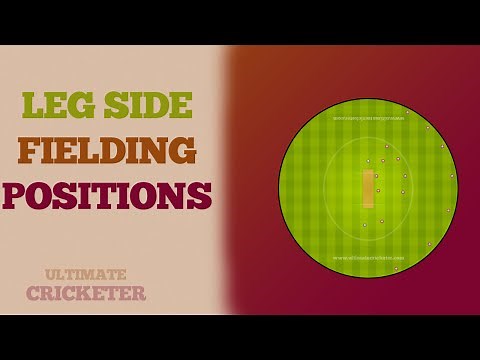 All Leg Side Fielding Positions - Explained & Detailed - Summary Of All Cricket On Side Fielders