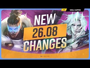 ALL NEW CHANGES for PATCH 26.08 - League of Legends