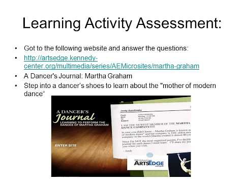 Brief History of Modern dance revised