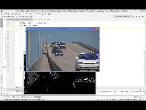 OpenCV Python Tutorial For Beginners 40 - Mean Shift Object Tracking