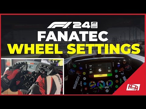 F1 24 Fanatec Wheel Settings: Best Force Feedback