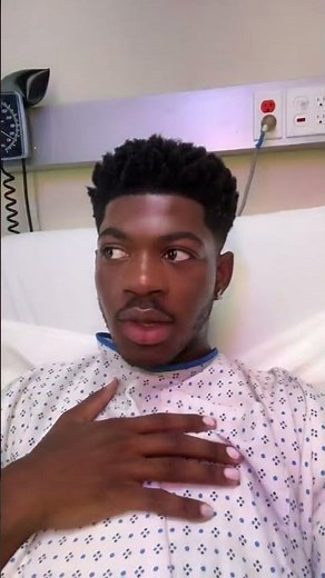 LIL NAS X AT THE HOSPITAL 😭 giving birth ( 🎵 lil nas x ft doja cat - scoop)