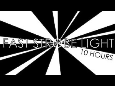 Super Fast Strobe Light [10 HOURS] ⚠️ EPILEPSY WARNING