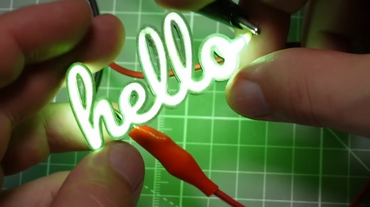 Custom Mini-Neon Signs In 10 Minutes
