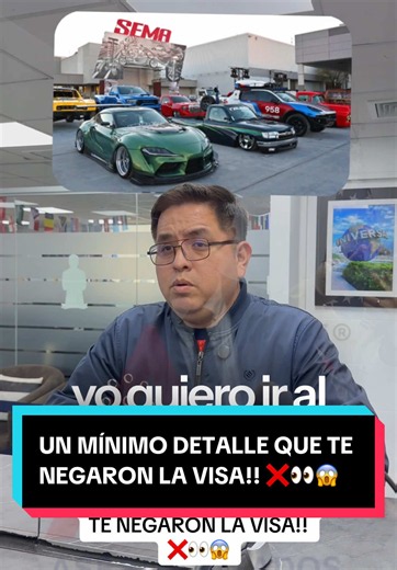 ❌😱¡Errores comunes en entrevistas de visa americana, no los hagas sino quieres terminar negado! 😅😵‍💫🇺🇸👀#visa #usa