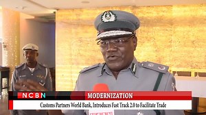 7.6K views · 395 reactions | Customs Partners World Bank, Introduces Fast Track 2.0 To Facilitate Trade | Nigeria Customs Service | Facebook