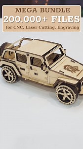 1.4M views · 2.1K reactions | Mega Bundle: 200.000+ Vector Designs for CNC, Laser Cutting, Engraving. ✅ 200,000+ Vector Designs ✅ 50GB of Resources ✅ Perfect for Laser Machines, Artisans, Online Sellers, & Interior Designers ✅ Save Time & Boost Creativity  Limited Time Offer! Order today and enjoy a massive collection of editable multilayer vectors at an exclusive discount!  ️ Shop now at: https://laserbundle.net/ | LaserBundle.Net | Facebook