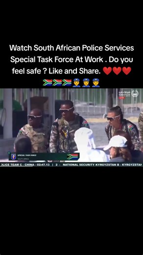 South African Police Services Special Task Force Training