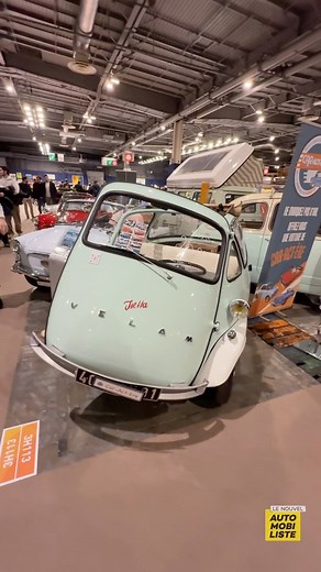 Rétromobile 2025 : Velam Isetta, un écrin pour 2 🩵 - #isetta | Le Nouvel Automobiliste