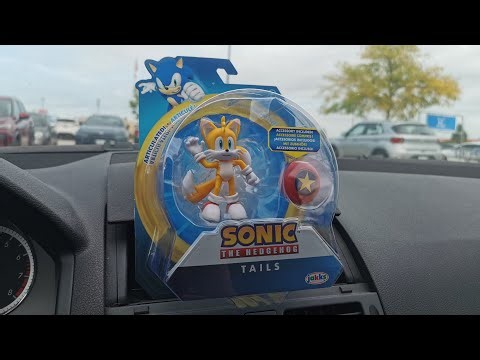 Sonic The Hedgehog Tails Toy Unboxing & (quick show off)