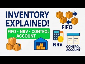 Inventory Explained | FIFO, NRV, Cost of Sales & Control Account for Beginners | Bookkeeping