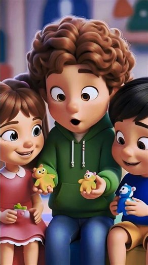 Three Best Friends Playing With Toys. #Children #Entertainment #HappyKids #ToyPlayTime #KidsFun