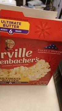 Review of Orville Redenbacher's Ultimate Butter