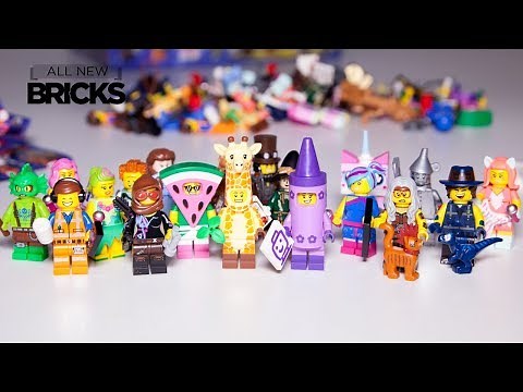 Lego Movie 2 71023 Minifigure Box Featuring All 20 Minifigures