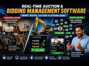 Real-Time Auction & Bidding Management Software | Smart Digital Auction Platform Demo