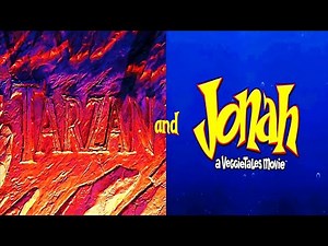 Tarzan and Jonah a VeggieTales Movie - Baboon Chase and Van Crash Scene (with 8mm)