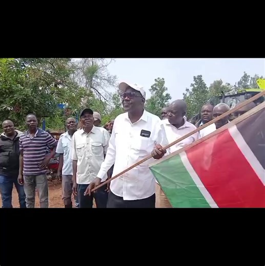 Inspecting the Wachara-Manganga-Kalanding Road Progress