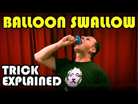 Balloon Swallow Trick Explained