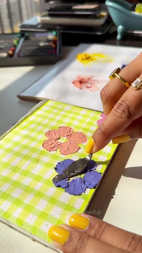 Textured Oil Pastel Art Tutorial for Aesthetic Creations