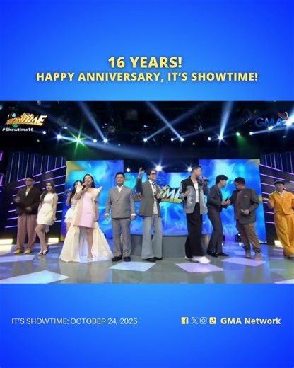 #ItsShowtime #Highlights: Wow! 16 years! Happy anniversary, It's Showtime! Watch #ItsShowtime every 12:00 p.m. from Monday to Saturday on GMA. For more videos, visit: http://gmanetwork.com/ItsShowtime | GMA Network