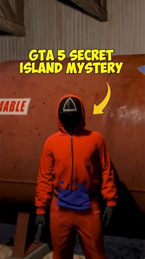 GTA 5 Secret Island Warehouse | Dark Truth Revealed💀 #shorts #ytshorts