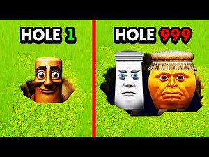 Digging ITALIAN BRAINROT HOLE