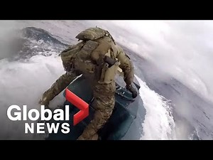 U.S. Coast Guard storms narco-submarine in huge Pacific Ocean drug bust