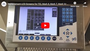 Replacement LCD Screens for TEL Mark 8, Mark 7, Mark Vz & ACT 8 Systems - Rite Track