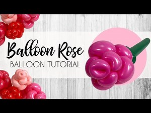 Rose Balloon Twisting Tutorial!