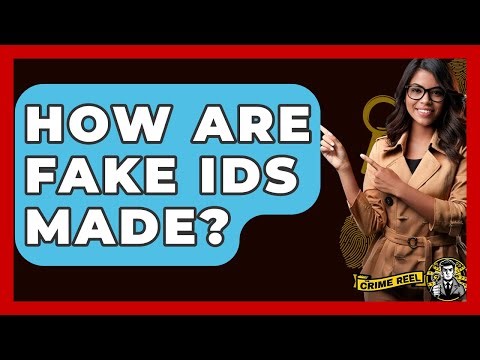 How Are Fake IDs Made? - The Crime Reel