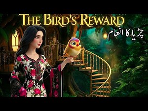 The Bird's Reward চিদিয়া কা ইনম | Urdu Story | Fairy Tales in Urdu @MeMoonieandMagic