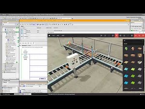 Sorting by height with S7-PLCSIM Advanced V3.0