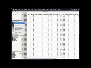 Data types and Partition data in JMP