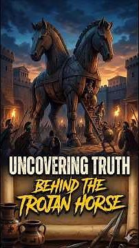 Uncovering Truth behind the Trojan Horse...,....#greek gift, #history #trojan horse,