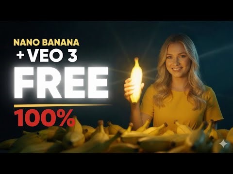 Nano Banana + Veo 3 Now FREE Together in Google Whisk | Hidden AI Tool Tutorial