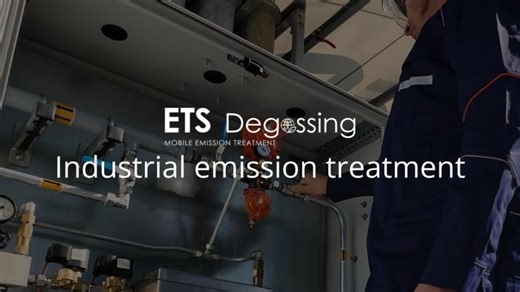 TV report about ETS Degassing emission treatment technologies | ETS Degassing - Mobile Emission Treatment