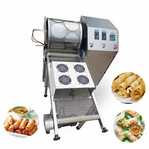 [Hot Item] Cheap Price Crepe Maker Spring Roll Wrapper Machine Samosa Sheet Making Machine