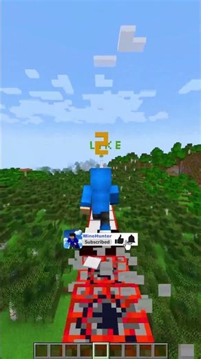 Minecraft TNT Run💥(Special ending) #shorts #minecraft