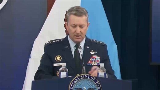 Gen. Dan Caine: "On Feb. 28, @POTUS ordered the Joint Force to execute Operation Epic Fury with the direct direction to accomplish three distinct military objectives: destroy Iran's ballistic missile and drone capabilities, destroy the Iranian navy, and destroy their defense industrial base."