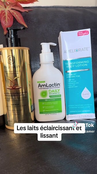 Niu skin - Alpa arbutin Vit C Niacinamide Medjx - Vitamin C Tumeric The solution - Vitamin C Vit A Amlactin - Acide Lactique Ameliorate - AHA, BHA acides lactique Le quelle aimeriez vous essayez? #skincarecameroon