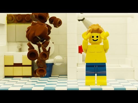 Lego toilet disaster